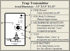 Radio Transmitter Trap